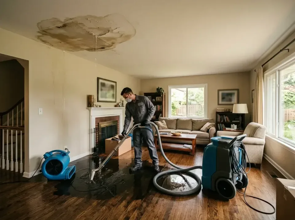 attic-pipe-burst-ceiling-drip-008 — frequently asked questions, Water Damage Restoration & Carpet Care in Ashland, WI